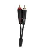 UDG - U97005BL UDG Ultimate Audio Cable Set RCA Straight - RCA Angled Black 3m - Image 4