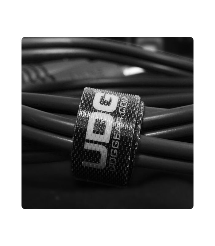 UDG - U97005BL UDG Ultimate Audio Cable Set RCA Straight - RCA Angled Black 3m - Image 2