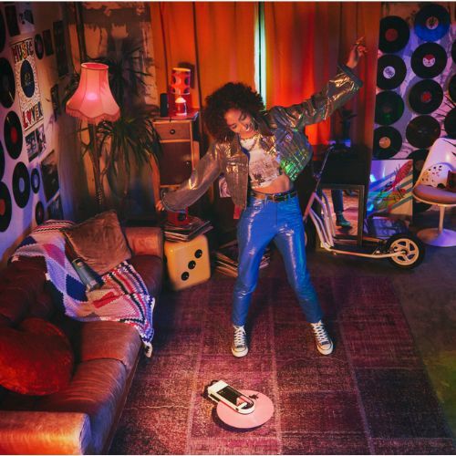 Sound Burger - Portable Bluetooth Turntable AT-SB727 White