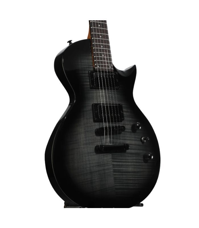 ESP - LTD Eclipse EC200DX Series Electric Guitar Charcoal Burst Finish - Image 3