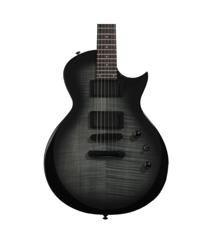 ESP - LTD Eclipse EC200DX Series Electric Guitar Charcoal Burst Finish - Image 2