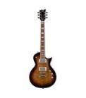 ESP - LTD Eclipse EC-256 Series Electric Guitar Flame Maple Top, Dark Brown Sunburst Finish