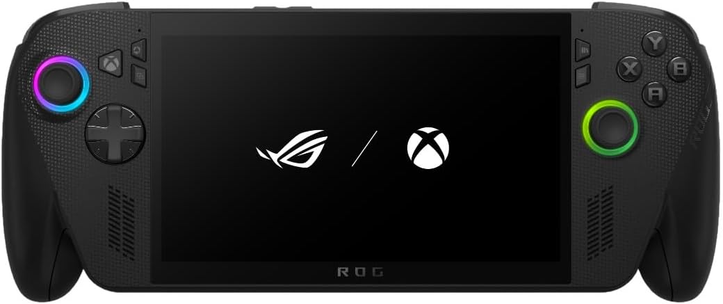 ASUS ROG ALLY X XBOX Gaming Console/AMD Ryzen Z2 Extreme 8-Cores NPU up to 50TOPS/ 7" FHD 120Hz Gorilla Glass/ 24GB RAM LPDDR5X/ M.2 1TB SSD Storage/Dolby Speaker/W11/ Black/TYPE C/Finger print sensor
