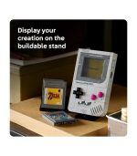 LEGO Super Mario Game Boy - Retro Building Sets for Adults, Ages 18+ - Collectible Model with Game Paks and Display Stand - Birthday Gifts for Men & Women - 72046