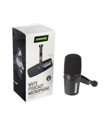 Shure - MV7X XLR Podcast Microphone