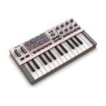 Akai Professional MPK Mini IV USB-C MIDI Keyboard Controller for Beginners and Producers - MPC Drum Pads, 360° Knobs, Pitch & Mod Wheels, Lessons and Music Production Software with 1000+ Sounds,