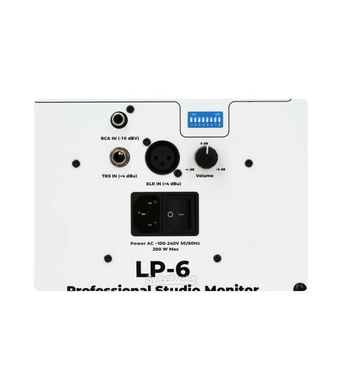Kali LP6 V.2 Powered Studio Monitor - White - Image 2