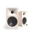 Kanto Audio - ORA4 140W Powered Reference Speakers with USB-C Input and Bluetooth - Cream, Pair
