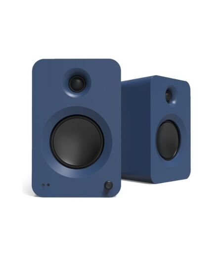 Kanto Audio - REN 200W Powered Bookshelf Speakers with HDMI ARC, USB-C, and Bluetooth 5.3 - Matte Blue Pair - Image 1