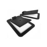 Kanto Audio - S4 Angled Desktop Speaker Stands for Midsize Speakers - Black, Pair