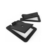 Kanto Audio - S6 Angled Desktop Speaker Stands for Large Speakers - Black, Pair