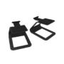 Kanto Audio - SE2 Elevated Desktop Speaker Stands for Small Speakers - Black, Pair