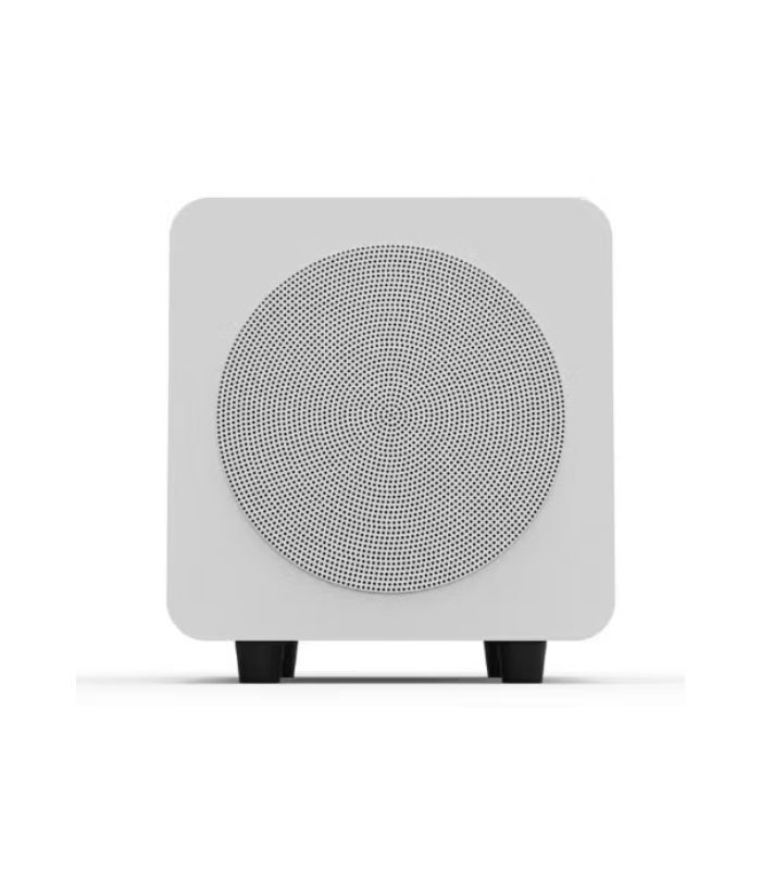 Kanto Audio - SUB6 200W 6" Sealed Powered Subwoofer, Matte White / White Grille - Image 3