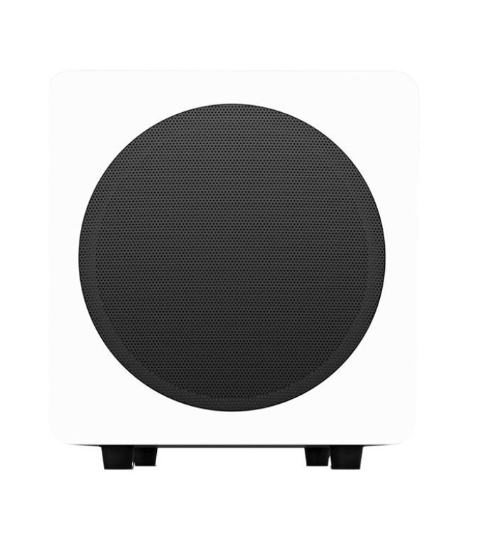 ⁦كانتو أوديو - سوب ٨ مضخم صوت نشط بقدرة ٣٠٠ واط ومقاس ٨ بوصة تصميم مغلق - أبيض مطفي⁩ - الصورة ⁦2⁩