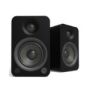 Kanto Audio - YU4 140W Powered Bookshelf Speakers with Bluetooth and Phono Preamp - Matte Black, Pair