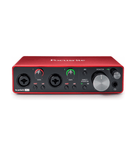 2i2 3rd gen audio interface focusrite