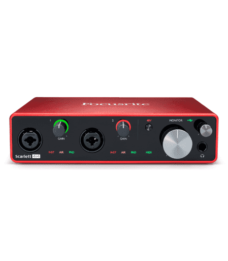 focusrite 4i4 audio interface