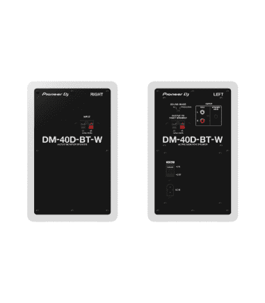 Pioneer DJ DM-40D-W ホワイト Pioneer DJ DM-40D-W 4-inch Desktop Active Monitor Speaker