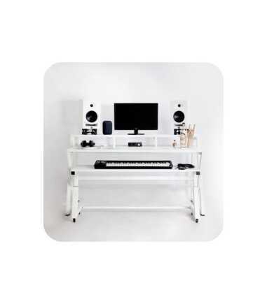 【DTMデスク】wavebone Headquarter ホワイト 美品 DTMデスク周りも最強になる wavebone Headquarter レビュー