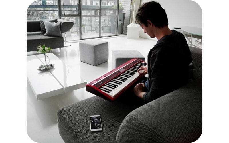Roland GO-61K 61 Keys Home piano Red - Yaya Station