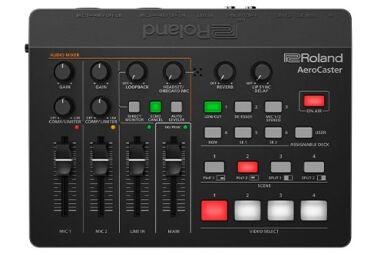 AeroCaster VRC-01 Audio Interface and Control Surface