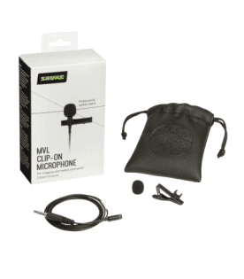 Shure MVL Lavalier Microphone for Smartphone or Tablet