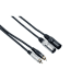 Bespeco - EAY2X2R300 - 2RCA-M to 2XLR-M 3m - Audio Cable