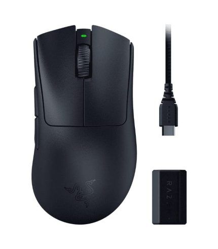 Razer DeathAdder V3 Pro - Black - Smooth-Touch - 8000 Hz