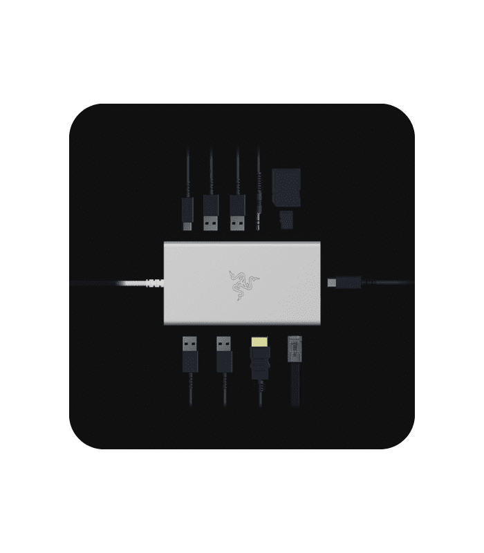 Razer USB-C Dock - Mercury 11-Port USB-C Dock