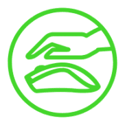 SMOOTH-TOUCH FINISH Coated with a finish that feels soft and smooth, yet remains easy to grip.