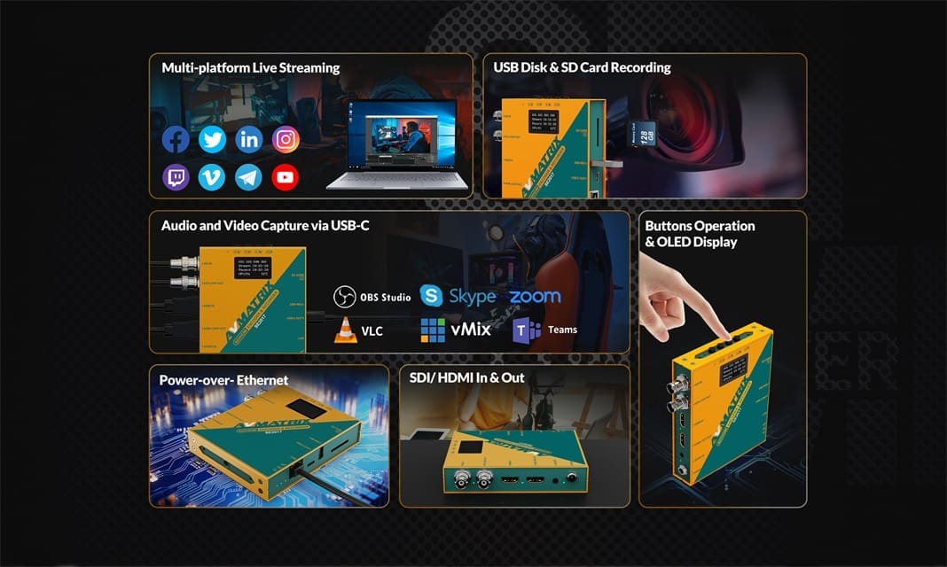 AVMATRIX Encoder & Recorder