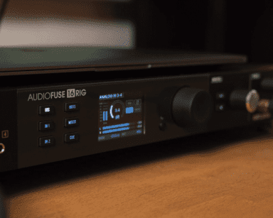 A standalone mixer For DAWless recording, live mixing, and outside-the-box audio configuration, AudioFuse 16Rig just works. Fire up its two low-latency internal mixers for sessions away from the studio, process audio & MIDI without a computer connection, and save your configurations for instant recall and quick setup switching.