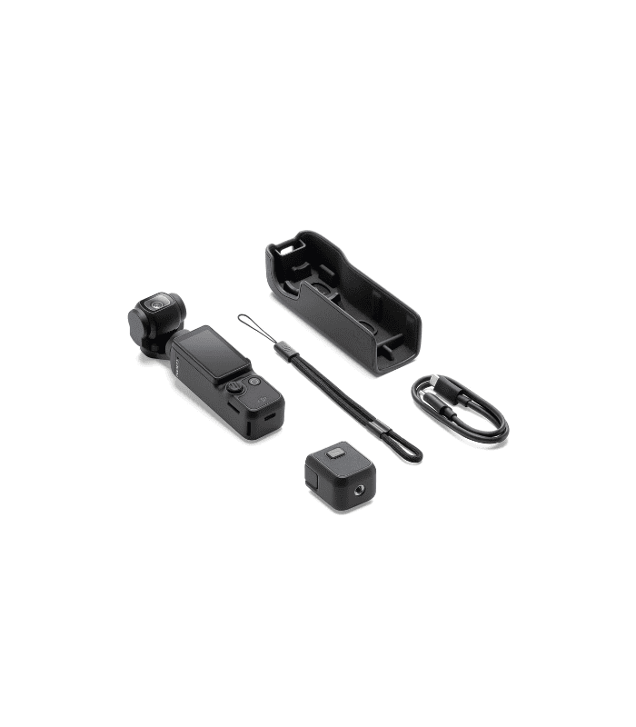 DJI Osmo Pocket 3, Vlogging Camera with 1'' CMOS & 4K/120fps Video, 3-Axis Stabilization, Fast Focusing, Face/Object Tracking, 2" Rotatable Touchscreen, Small Video Camera for Photography, Youtube