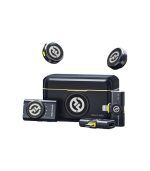 Hollyland LARK M2 Wireless Lavalier Microphone (2TX+3RX) Compatible with Camera, iPhone, Android, 1000ft LOS Range, Hi-Fi Audio, Noise Cancellation, 40H Duration, for Vlogging