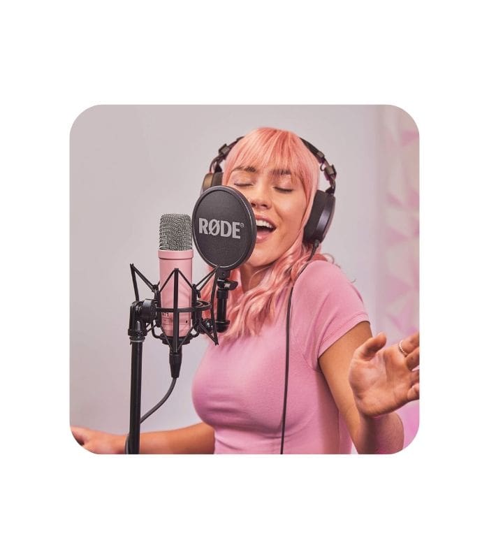 Rode NT1 Signature Series Studio Condenser Microphone - pink