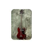 Epiphone EB-0 Electric Bass Guitar, Cherry Red