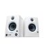 PreSonus Eris 3.5 BT 2nd Gen HD Professional Studio Monitors with 3.5" Woven Composite Woofer, 1" Silk-Dome Tweeter, 50W Class AB Power and Tuning Controls (Auxillary) - Pair (White)