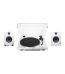 Audio Technica - AT-LP70x BT White Silver E3.5BT Bundle