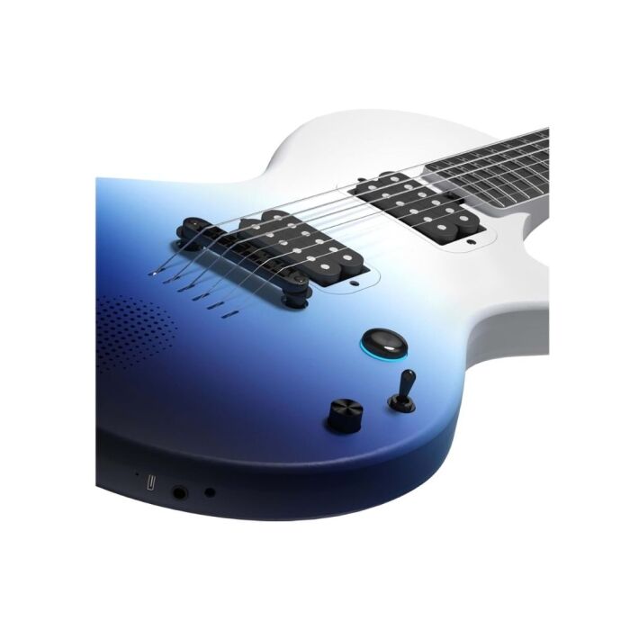 Enya Nova Go Sonic Smart Electric Guitar - Ocean Blue - Image 2