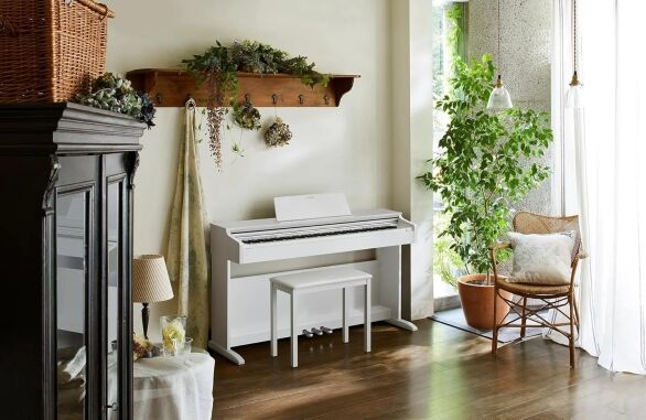 Casio AP-270WEC2 Celviano 88-Keys Digital Piano, White