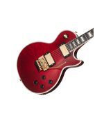 Epiphone - EILPACQALRUBGH1 Alex Lifeson Les Paul Custom Axcess - Ruby - Electric Guitar - Image 6