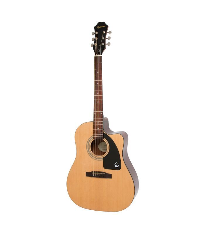 Epiphone - EE21VSCH1 Epiphone J15CE Deluxe Cutaway Guitar - Natural - Image 1