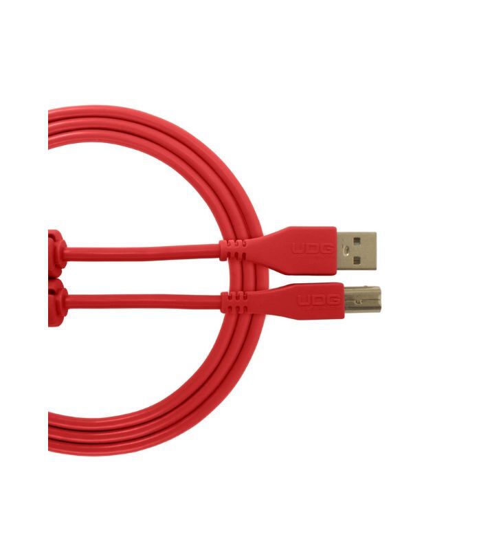 UDG - U95001RD UDG Ultimate Audio Cable USB 2.0 A-B Red Straight 1m - Image 1
