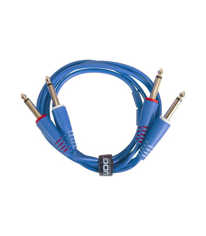 UDG - U97002LB UDG Ultimate Audio Cable Set 1/4" Jack - 1/4" Jack Blue 1.5m - Image 1
