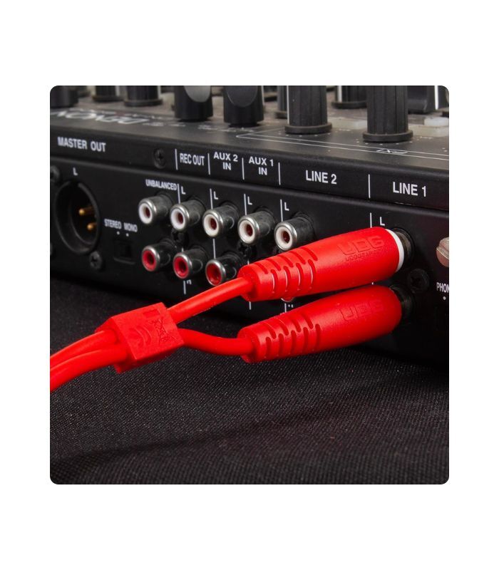 UDG - U97002RD UDG Ultimate Audio Cable Set 1/4" Jack - 1/4" Jack Red 1.5m - Image 6