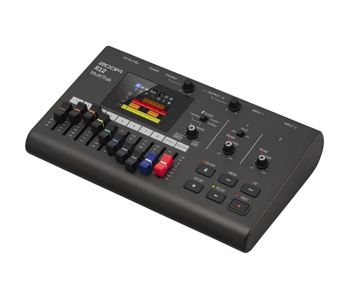 Zoom R12 MultiTrak Recorder with Touchscreen - 2 Years Warranty - Image 1