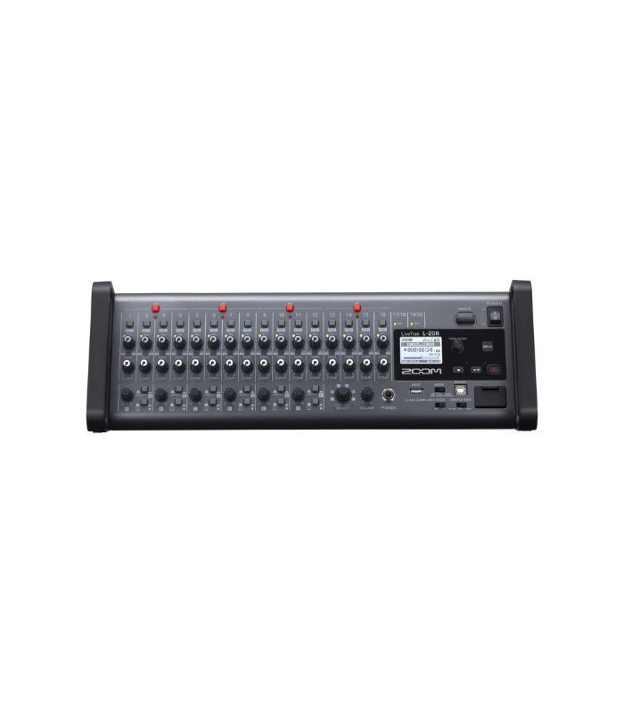 Zoom L-20R LiveTrak Digital Mixer Recorder - 20 Channels - 2 Years Warranty - Image 4