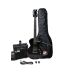 ESP - LTD Eclipse Series Electric Guitar Package Black Finish Includes Amp, Gig Bag, Tuner, Strap, Cable