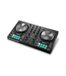 Native Instruments Traktor Kontrol S2 MK3 2-channel DJ Controller Complete 2-deck USB DJ Control Surface, Audio Interface, and Software System for Mac or PC
