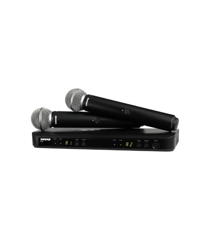 BLX288UKSM58-H8E Shure - BLX288UK/SM58-H8E Wireless Dual Vocal System with two SM58 - Image 1